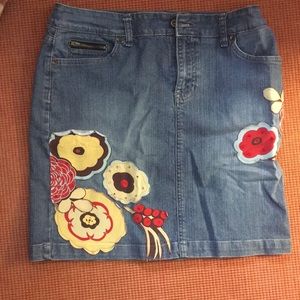Sonoma denim Skirt size 10p